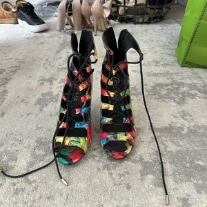 Colored Heels NWOT